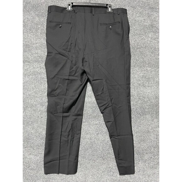 Kenneth Cole Reaction Men's Wool Separate Dress Pants, Black, Size 40 - Picture 7 of 11